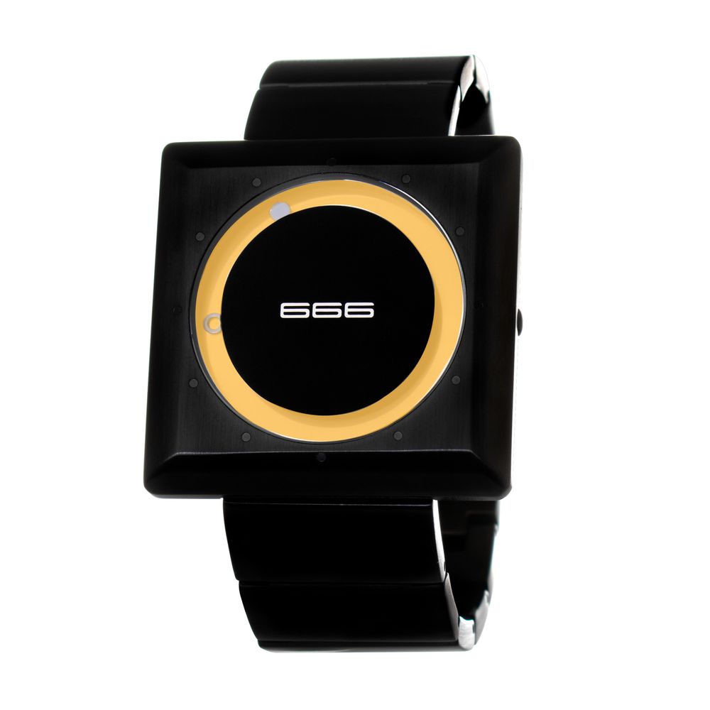 666BARCELONA Black Stainless Steel Watch - Beyzy Store - 666BARCELONA