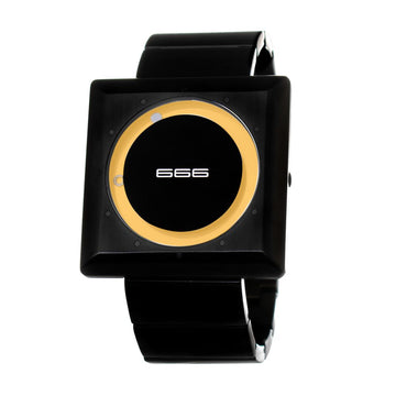 666BARCELONA Black Stainless Steel Watch - Beyzy Store - 666BARCELONA