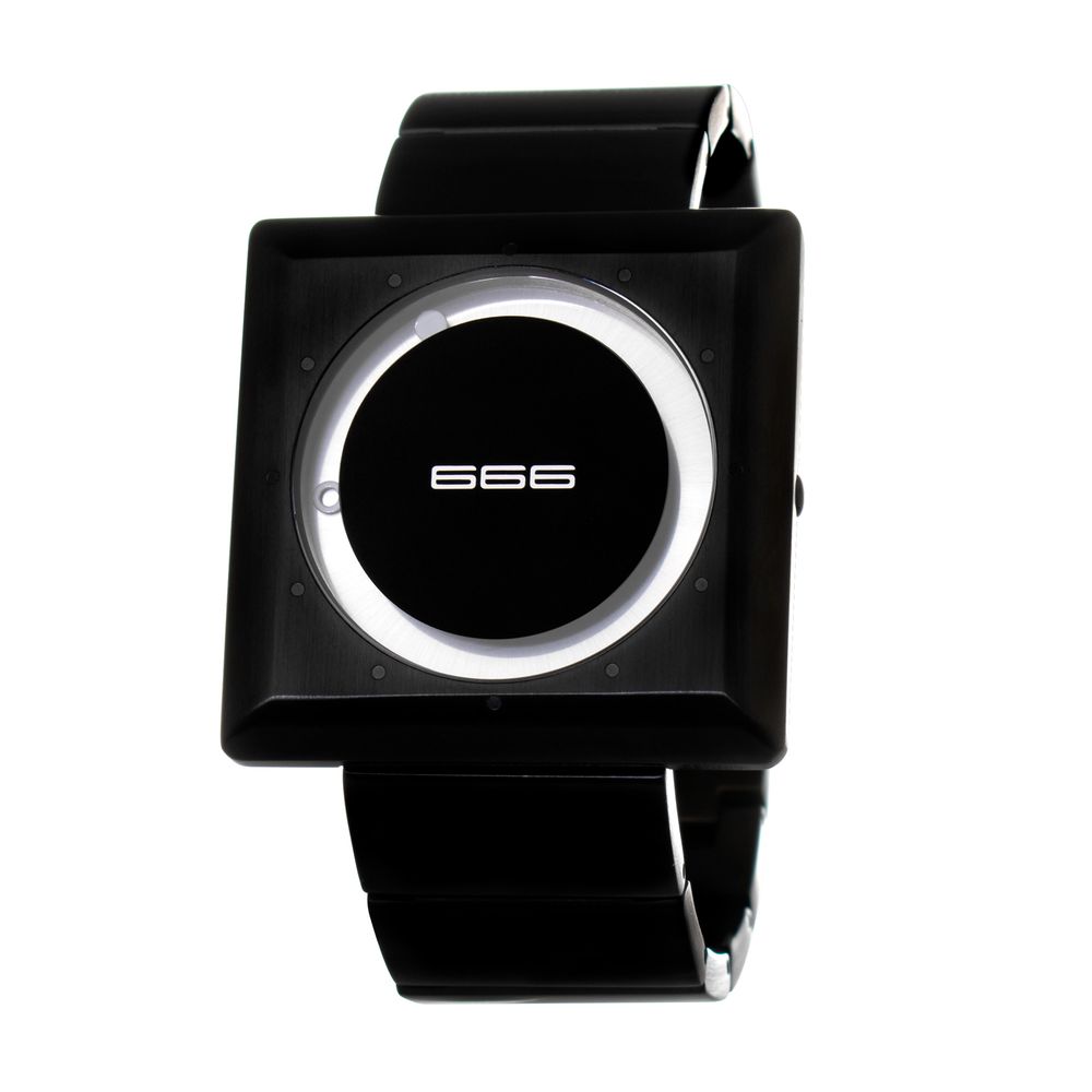 666BARCELONA Black Stainless Steel Watch - Beyzy Store - 666BARCELONA