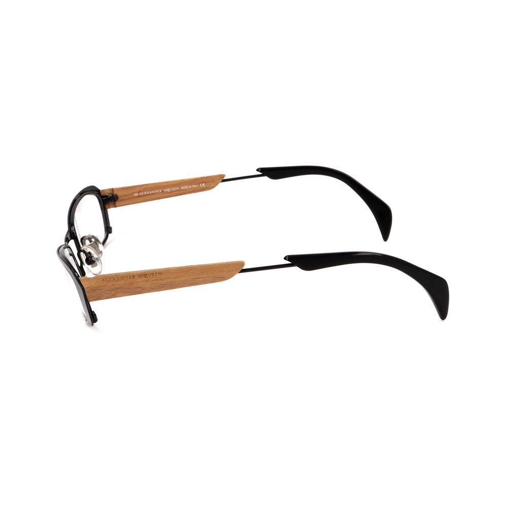 Alexander McQueen Black Metal Frames - Beyzy Store - Alexander McQueen