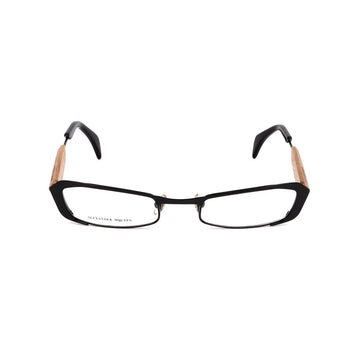 Alexander McQueen Black Metal Frames - Beyzy Store - Alexander McQueen