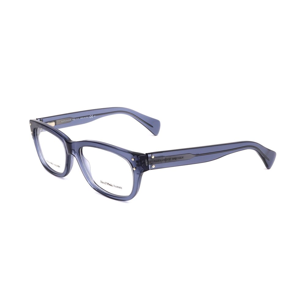 Alexander McQueen Blue Acetate Frames - Beyzy Store - Alexander McQueen
