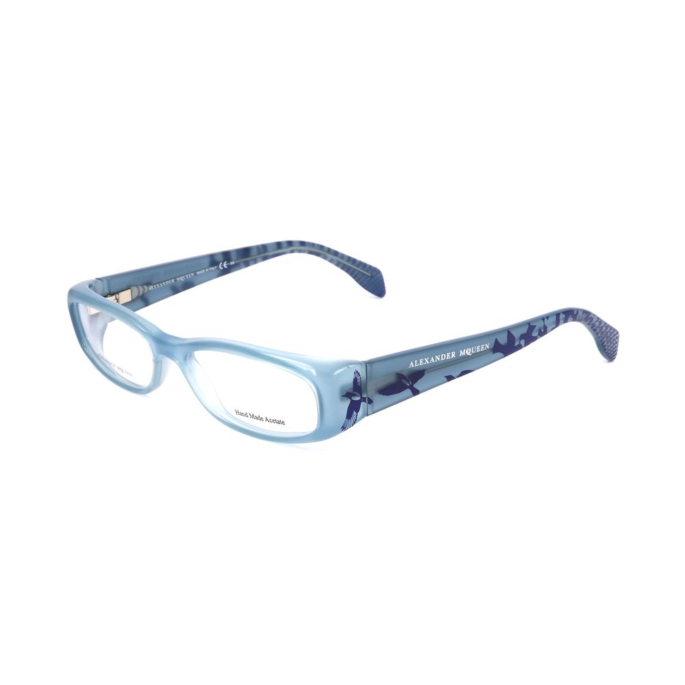 Alexander McQueen Blue Acetate Frames - Beyzy Store - Alexander McQueen