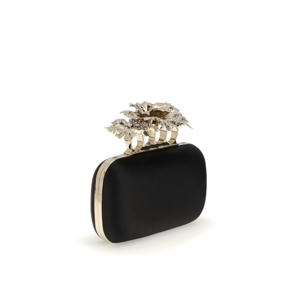 Alexander McQueen Carnation Knuckle Clutch - Beyzy Store - Alexander McQueen
