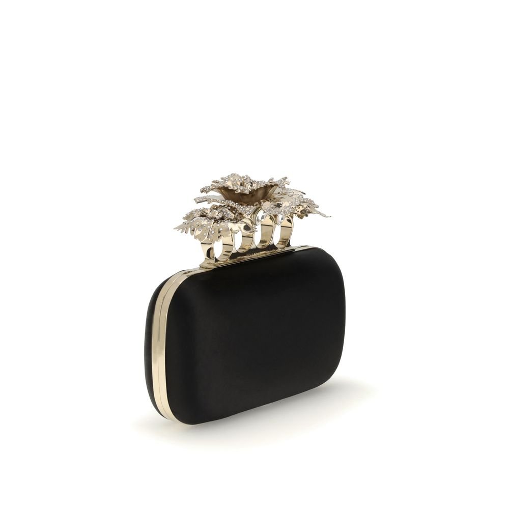 Alexander McQueen Carnation Knuckle Clutch - Beyzy Store - Alexander McQueen
