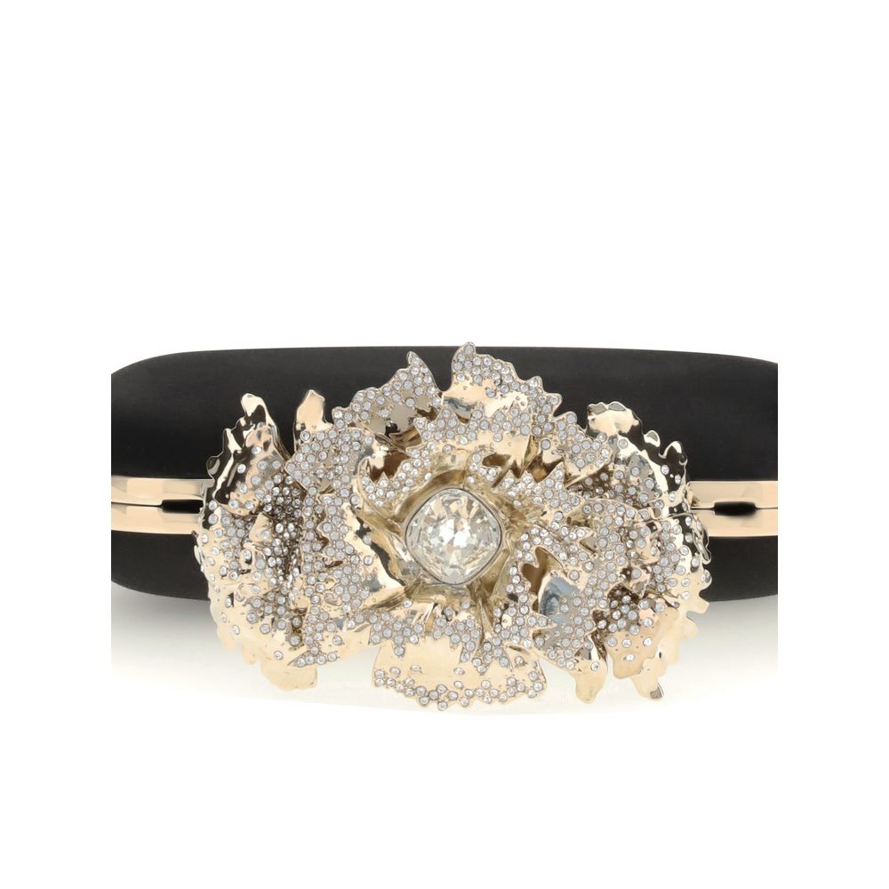 Alexander McQueen Carnation Knuckle Clutch - Beyzy Store - Alexander McQueen