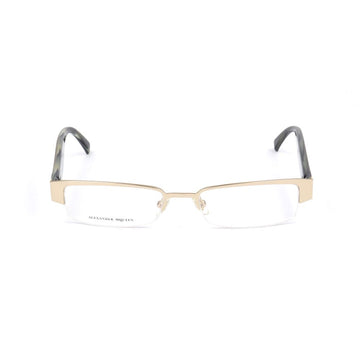Alexander McQueen Gold Metal Frames - Beyzy Store - Alexander McQueen
