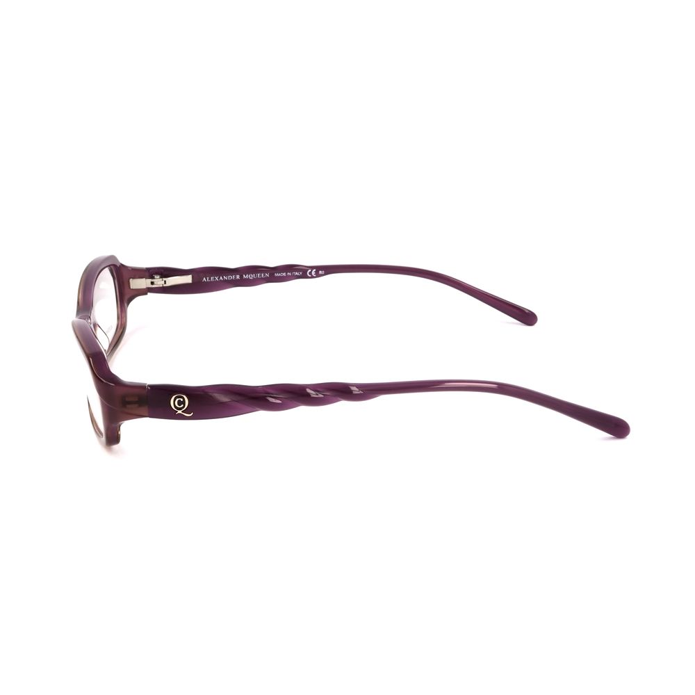 Alexander McQueen Purple Acetate Frames - Beyzy Store - Alexander McQueen