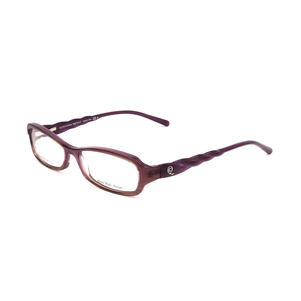 Alexander McQueen Purple Acetate Frames - Beyzy Store - Alexander McQueen