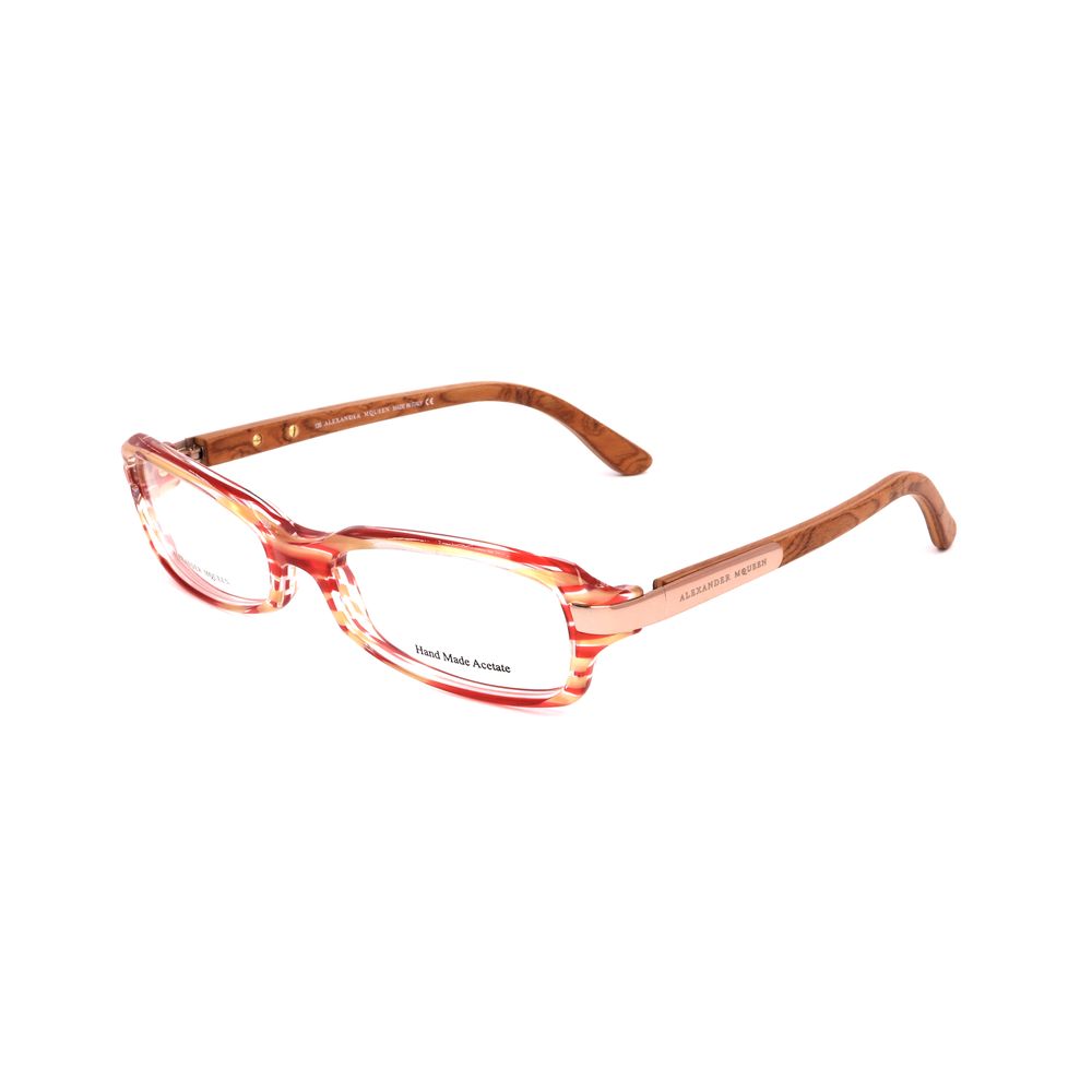 Alexander McQueen Red Acetate Frames - Beyzy Store - Alexander McQueen