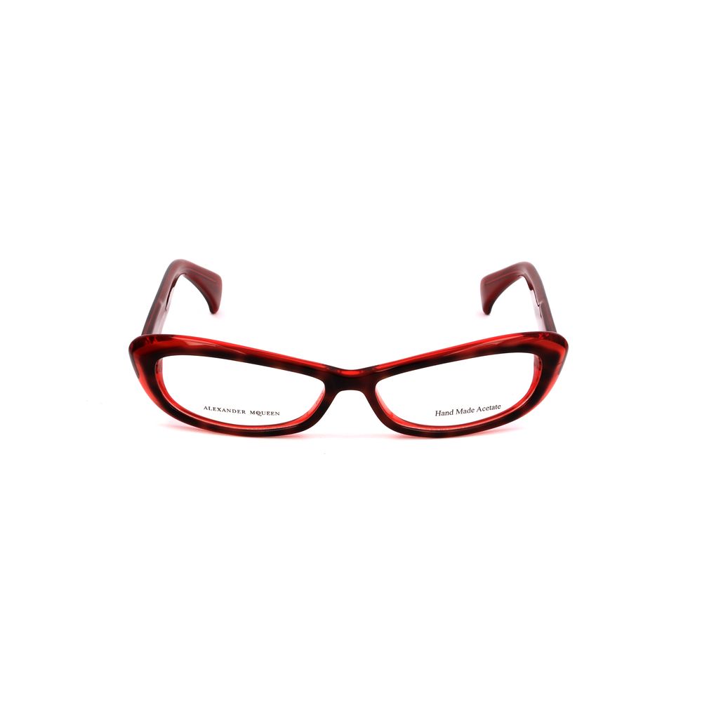 Alexander McQueen Red Acetate Frames - Beyzy Store - Alexander McQueen