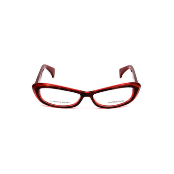 Alexander McQueen Red Acetate Frames - Beyzy Store - Alexander McQueen