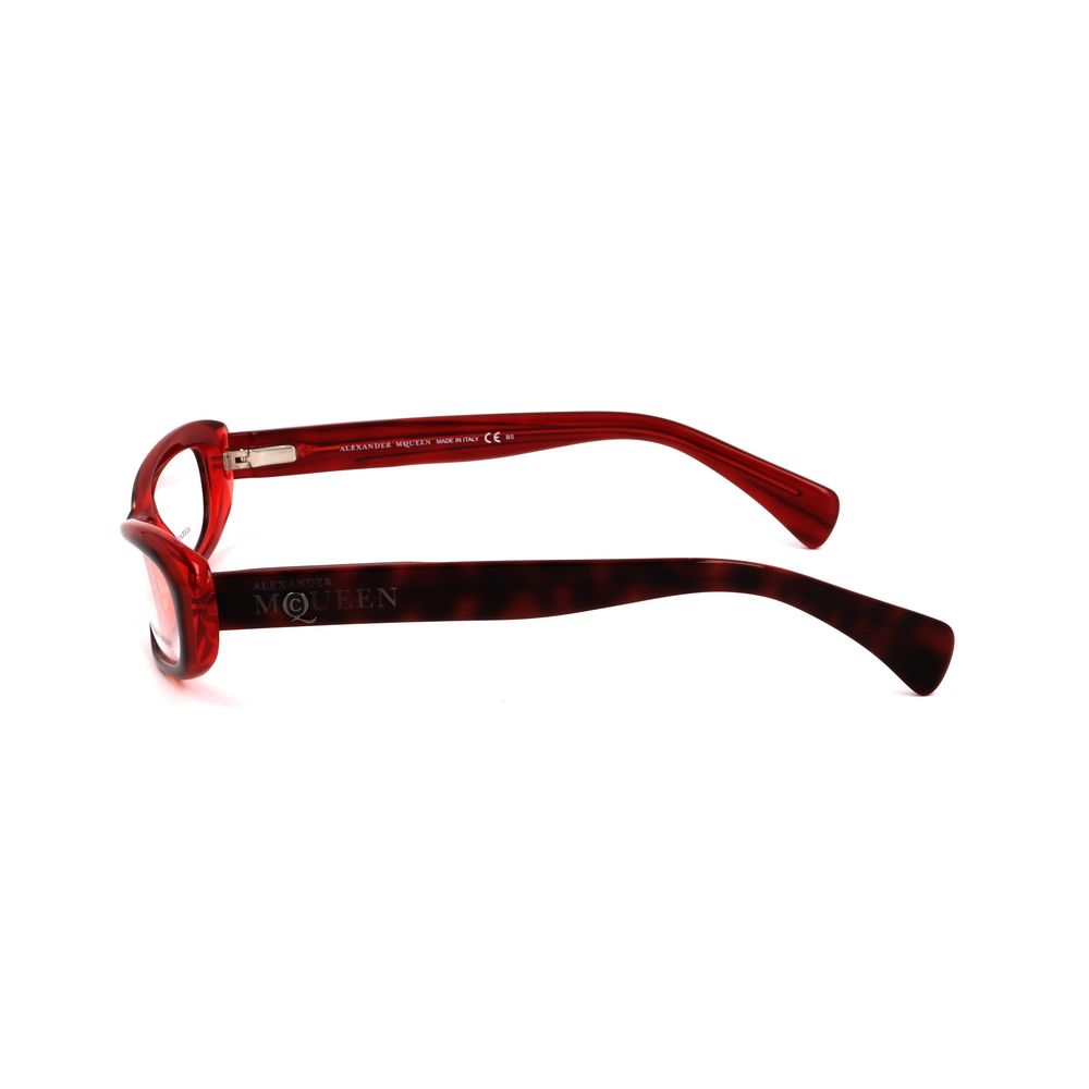 Alexander McQueen Red Acetate Frames - Beyzy Store - Alexander McQueen