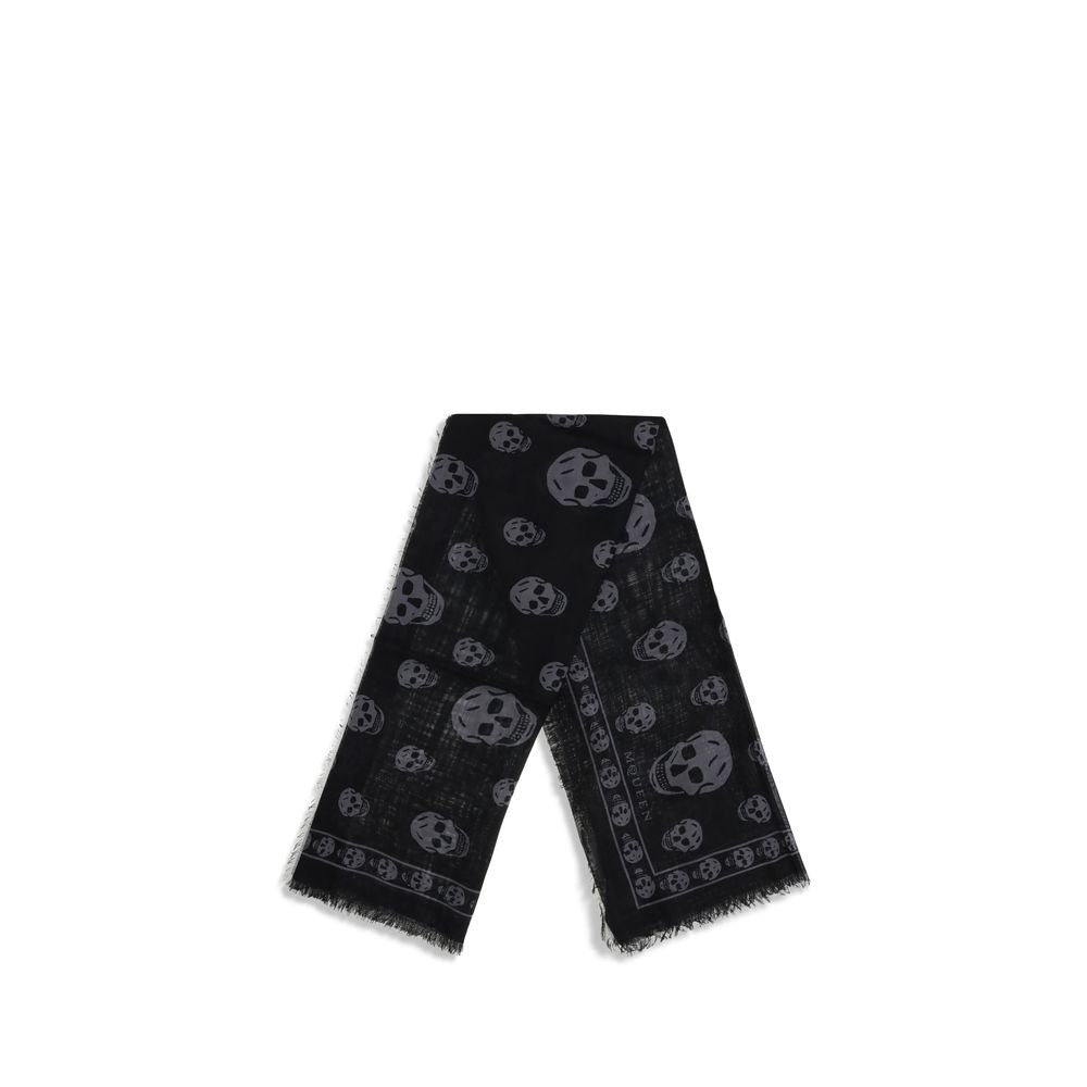 Alexander McQueen Skull Scarf - Beyzy Store - Alexander McQueen
