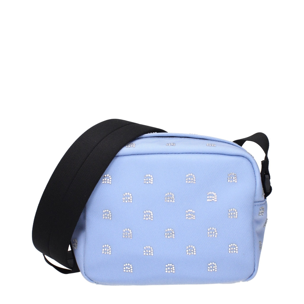 Alexander Wang Light Blue Fabric Crossbody Bag - Beyzy Store - Alexander Wang