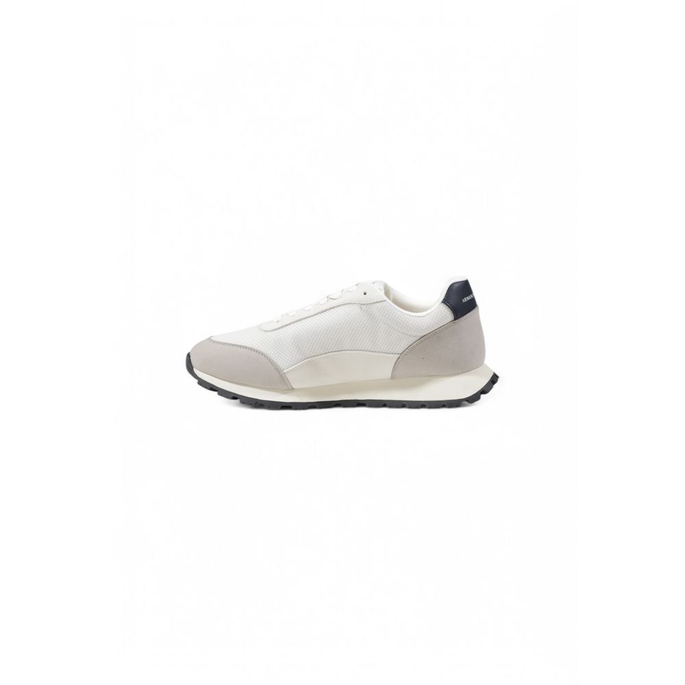 Armani Exchange Beige Polyester Sneaker - Beyzy Store - Armani Exchange