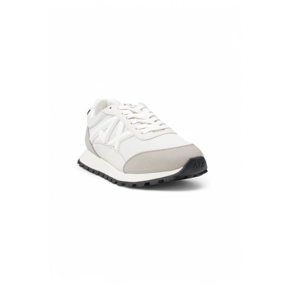 Armani Exchange Beige Polyester Sneaker - Beyzy Store - Armani Exchange