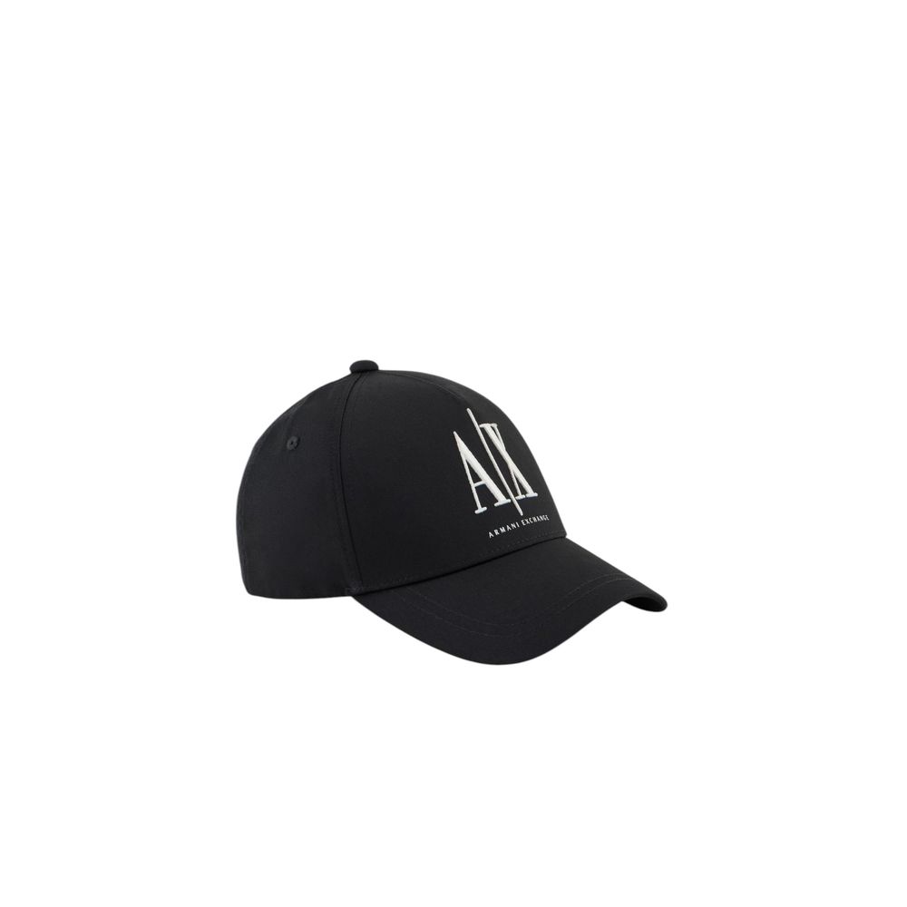 Armani Exchange Black Cotton Caps Baseball Hat - Beyzy Store - Armani Exchange