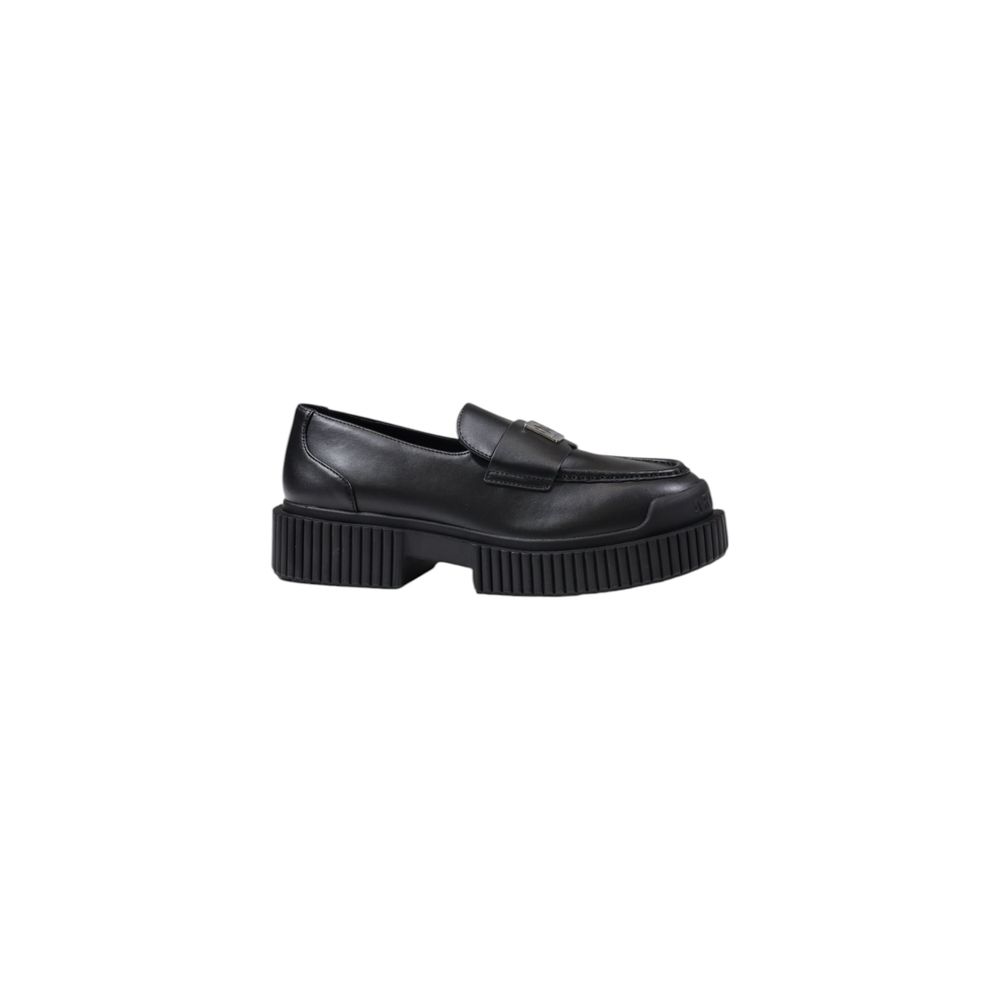 Armani Exchange Black Leather Platform - Beyzy Store - Armani Exchange