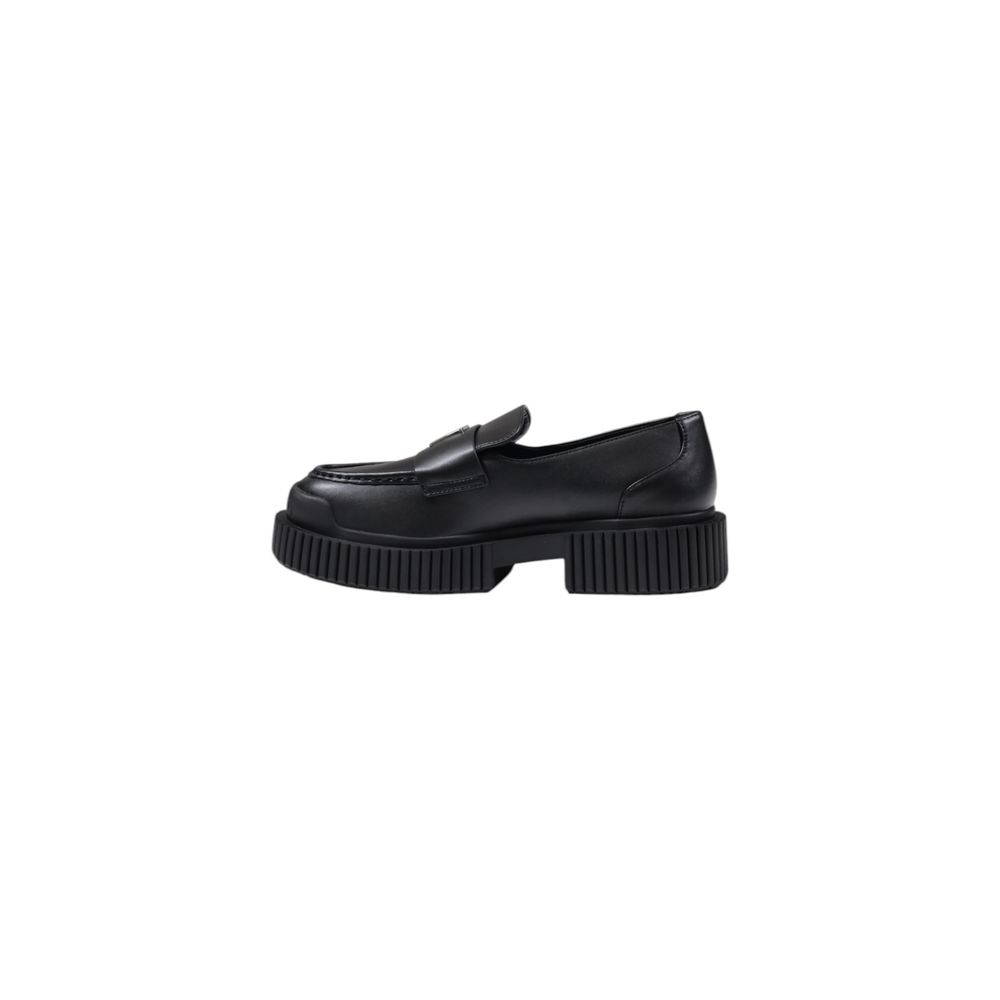 Armani Exchange Black Leather Platform - Beyzy Store - Armani Exchange