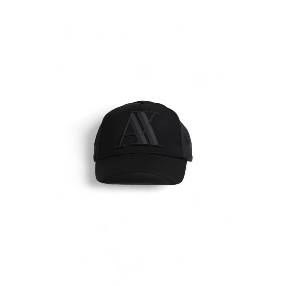 Armani Exchange Black Polyester Hats & Cap - Beyzy Store - Armani Exchange