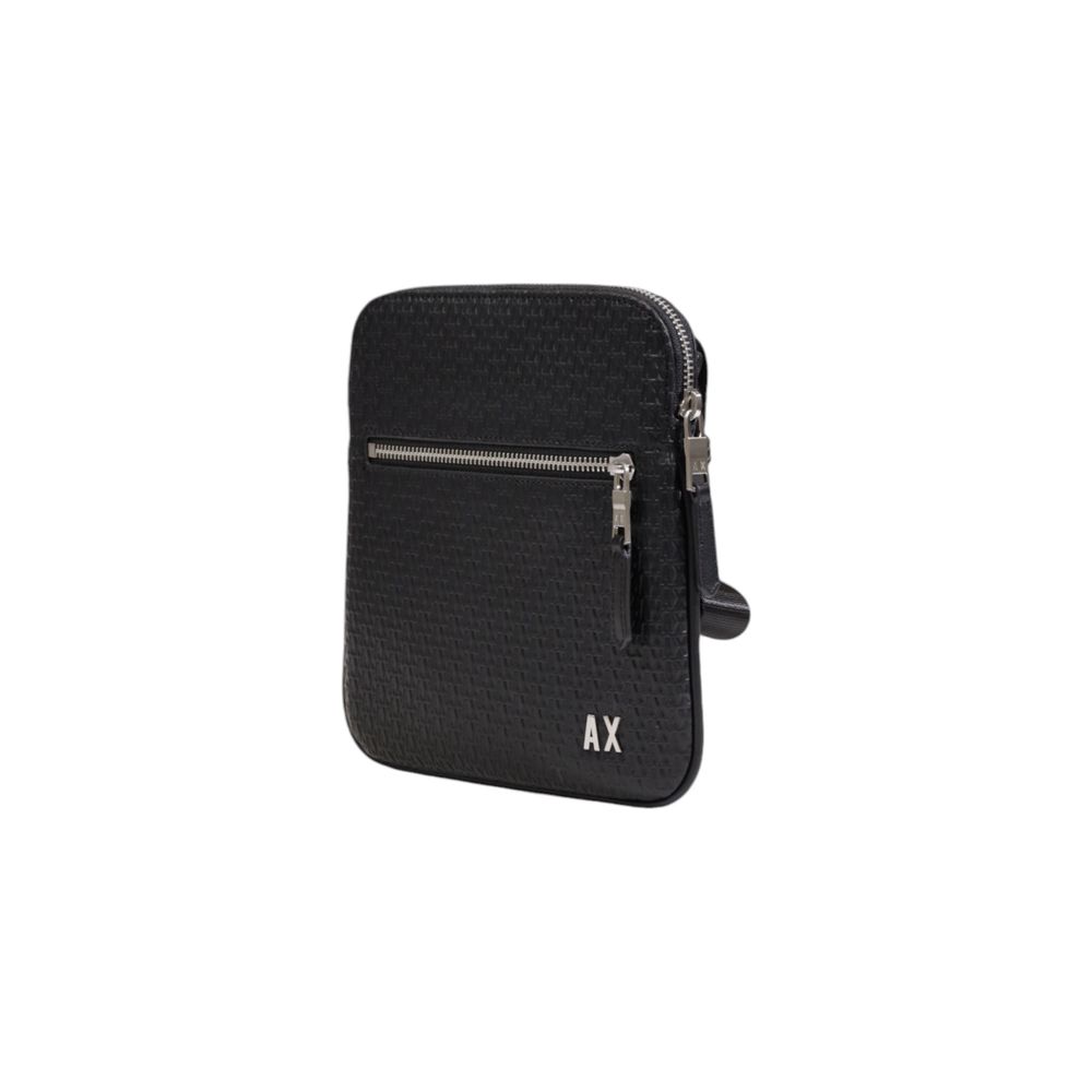 Armani Exchange Black Polyester Messenger Bag - Beyzy Store - Armani Exchange