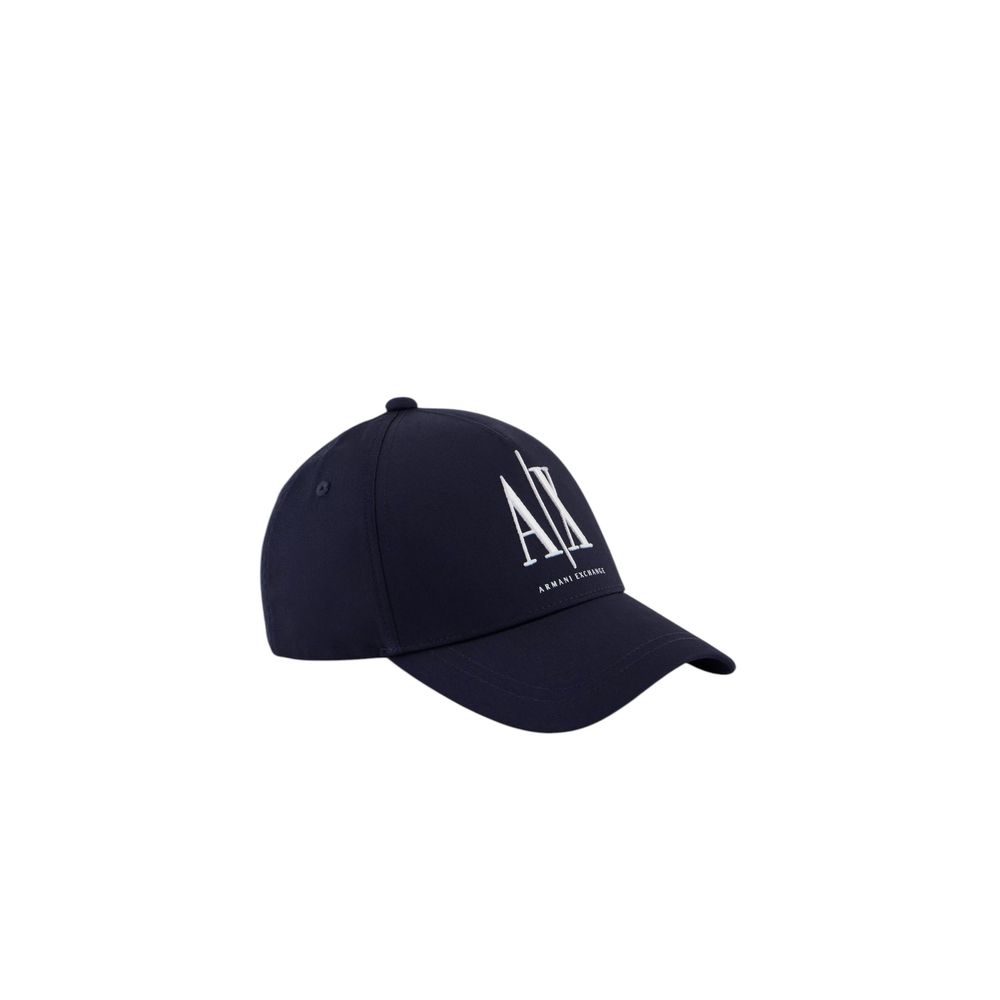 Armani Exchange Blue Cotton Caps Baseball Hat - Beyzy Store - Armani Exchange