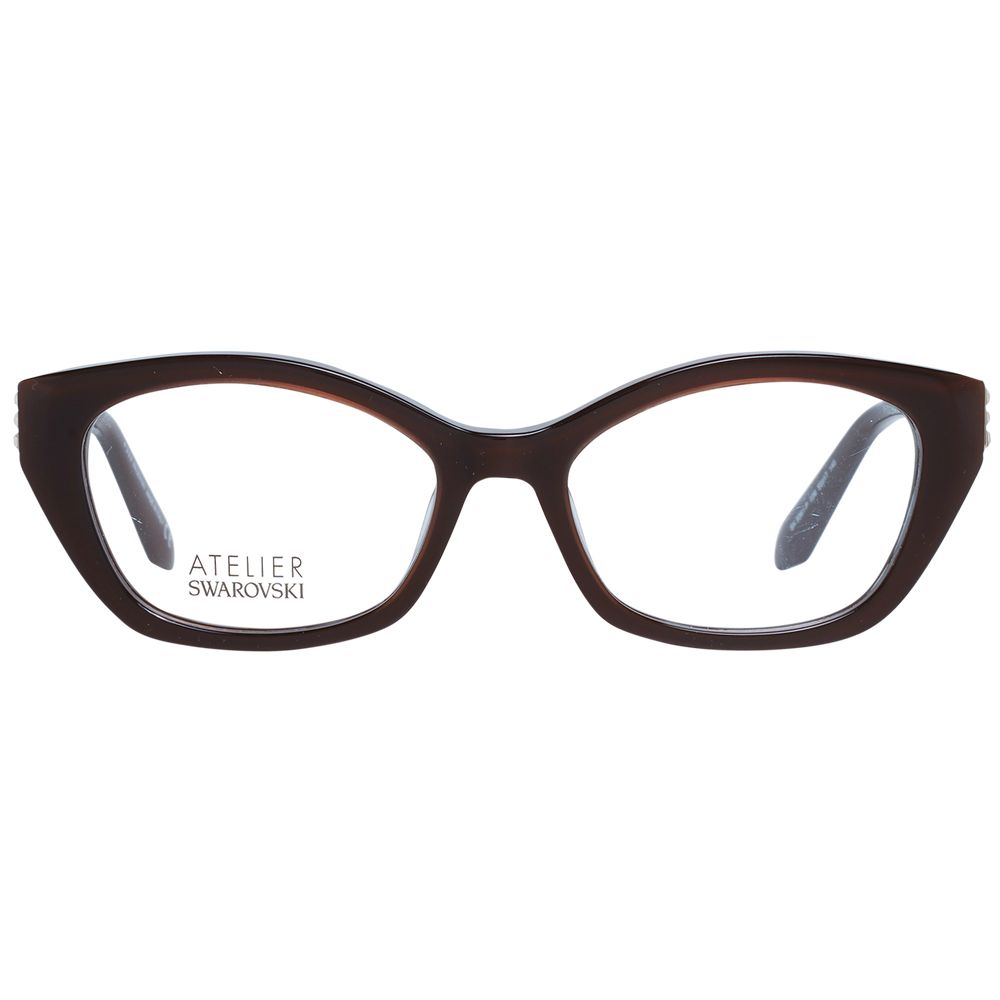 Atelier Swarovski Brown Women Glasses Frame - Beyzy Store - Atelier Swarovski