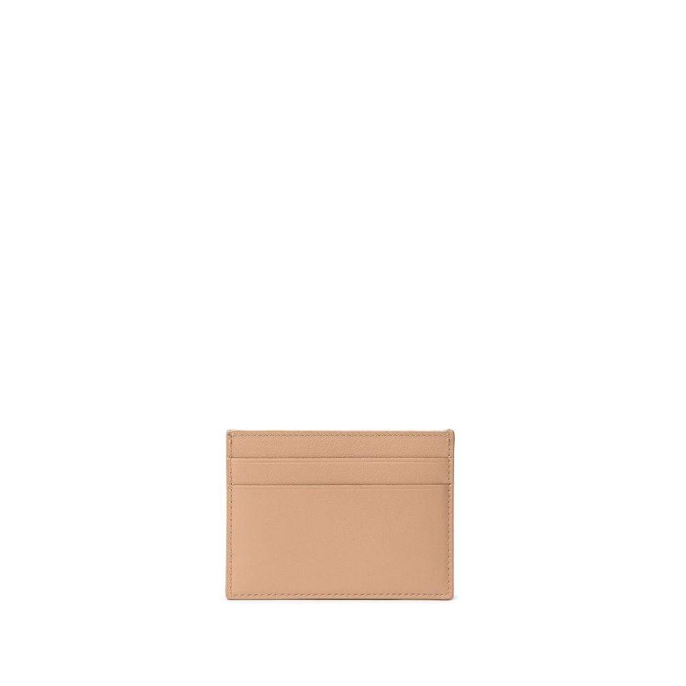 Balenciaga Beige Leather Cardholder - Beyzy Store - Balenciaga
