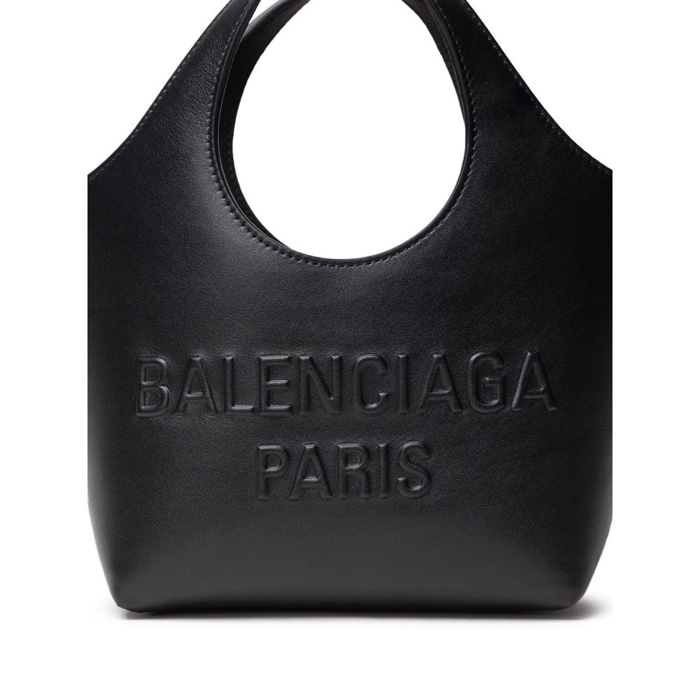 Balenciaga Black Leather Tote Bag - Beyzy Store - Balenciaga
