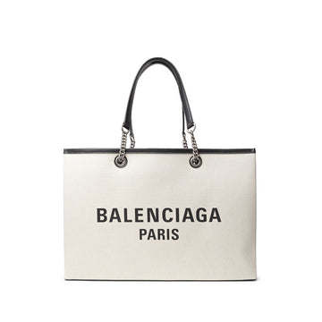 Balenciaga Gray Cotton Tote Bag - Beyzy Store - Balenciaga