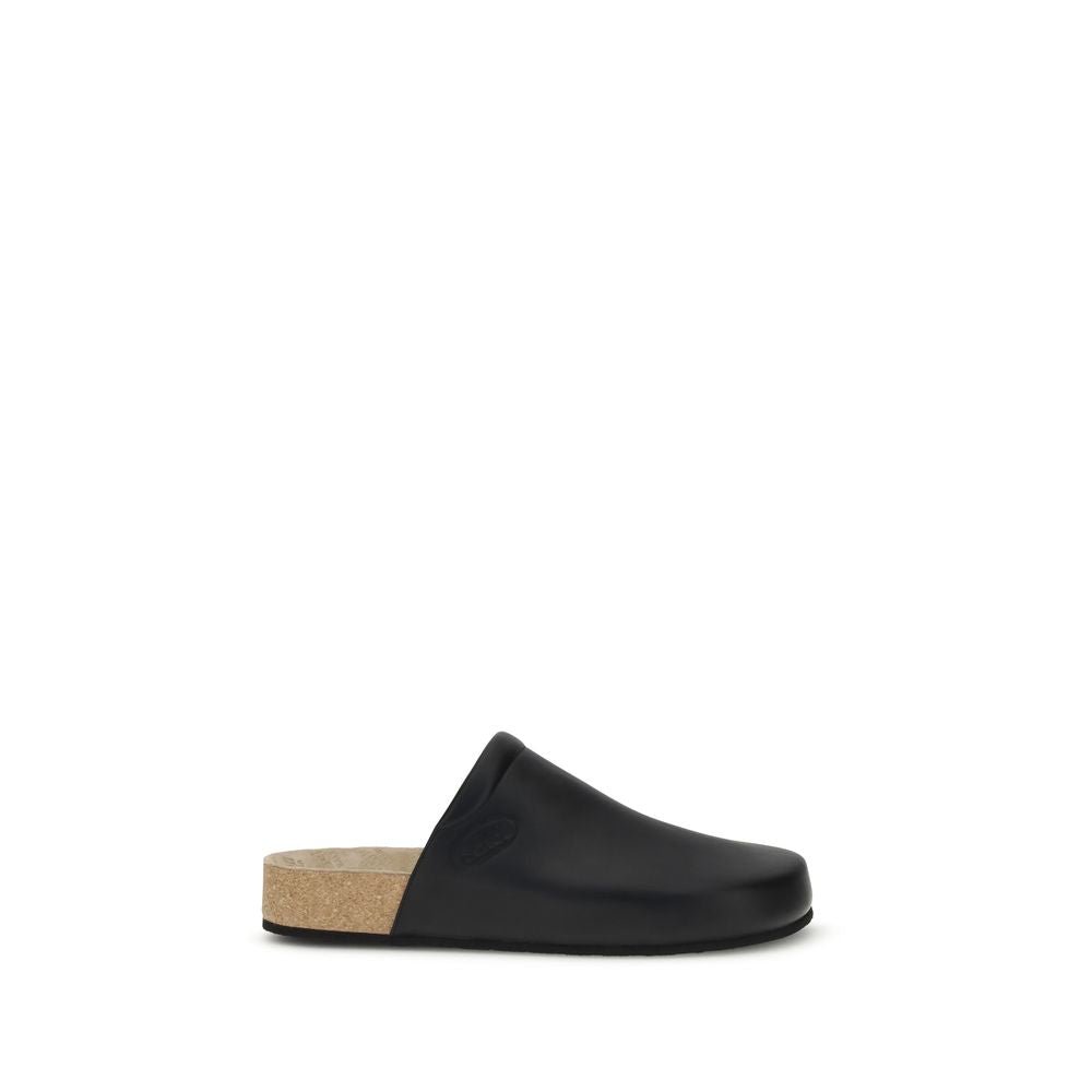 Balenciaga Leather Mules with cork insole - Beyzy Store - Balenciaga
