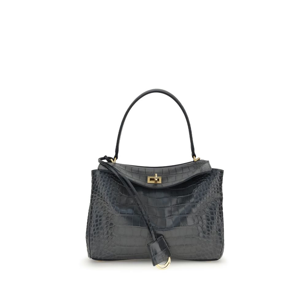 Balenciaga Rodeo Shoulder Bag in crocodile - print leather - Beyzy Store - Balenciaga
