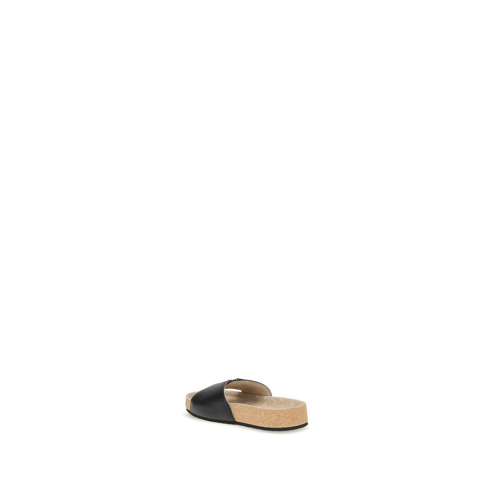 Balenciaga Scholl flat Sandals - Beyzy Store - Balenciaga