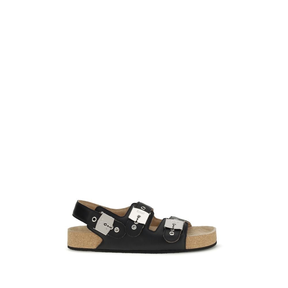 Balenciaga Scholl flat Sandals - Beyzy Store - Balenciaga