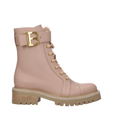 Balmain Beige Leather Ankle - Beyzy Store - Balmain