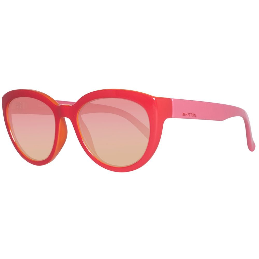 Benetton Red Injected Sunglasses - Beyzy Store - Benetton