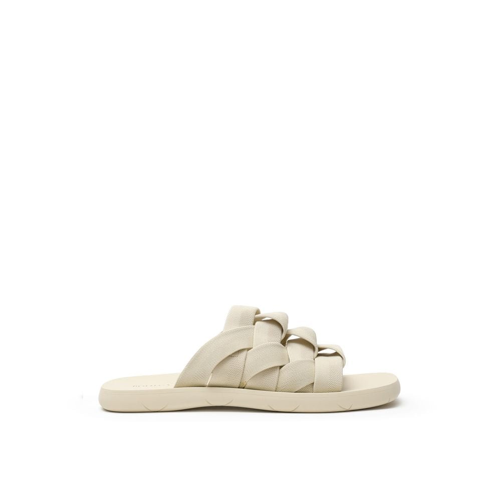 Bottega Veneta Beige Fabric Slipper - Beyzy Store - Bottega Veneta
