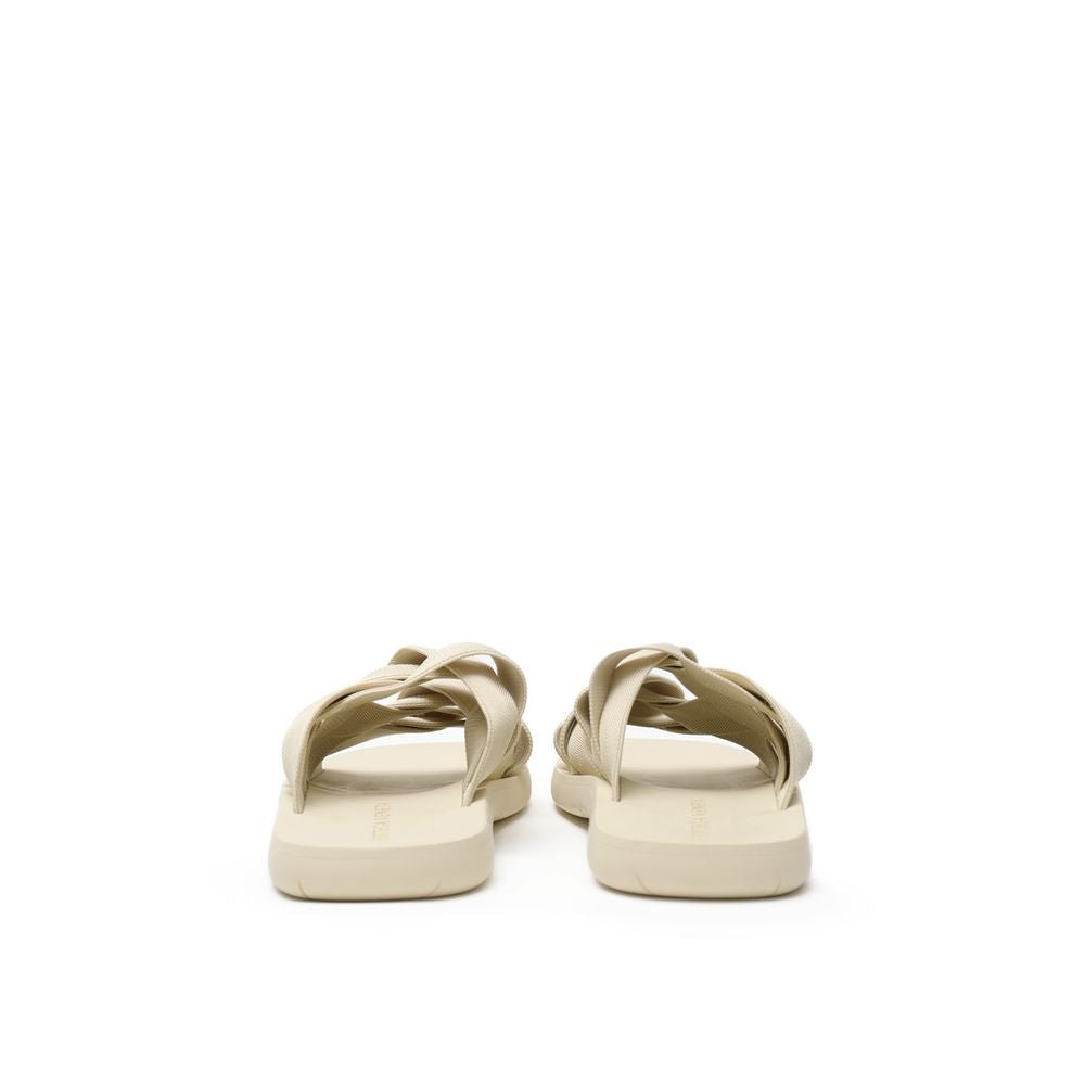 Bottega Veneta Beige Fabric Slipper - Beyzy Store - Bottega Veneta