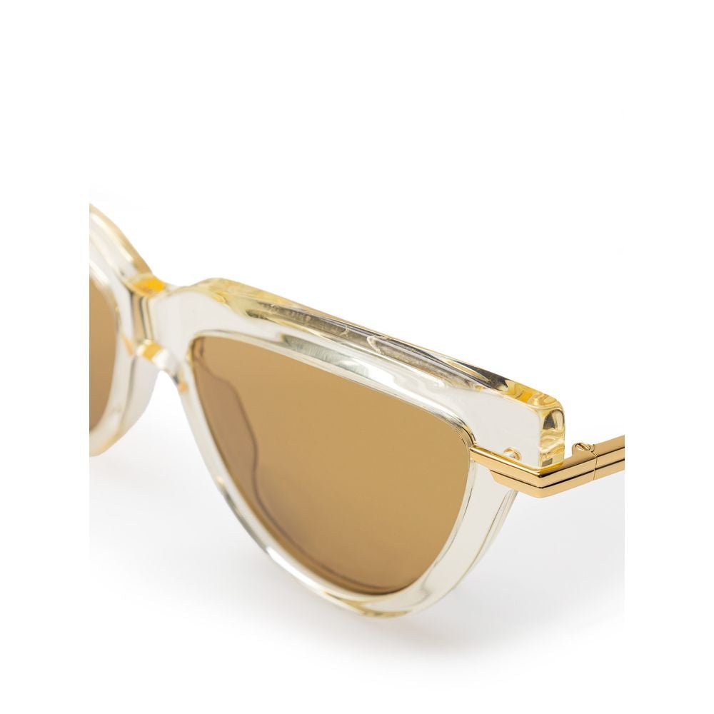 Bottega Veneta Beige Haircalf Sunglasses - Beyzy Store - Bottega Veneta