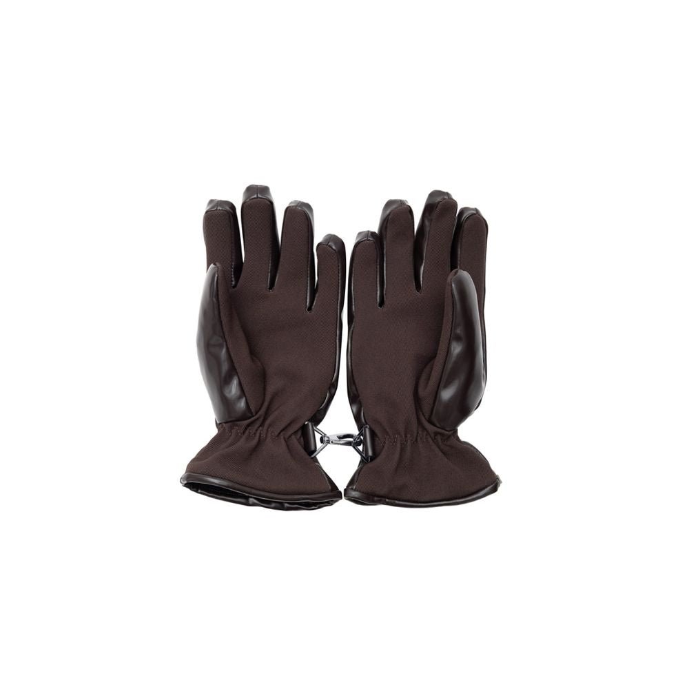 Bottega Veneta Brown Polyester Glove - Beyzy Store - Bottega Veneta