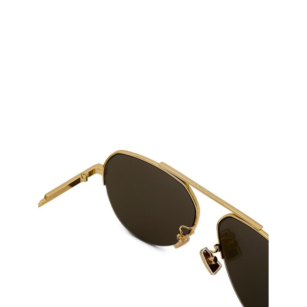 Bottega Veneta Gold Metal Sunglass - Beyzy Store - Bottega Veneta