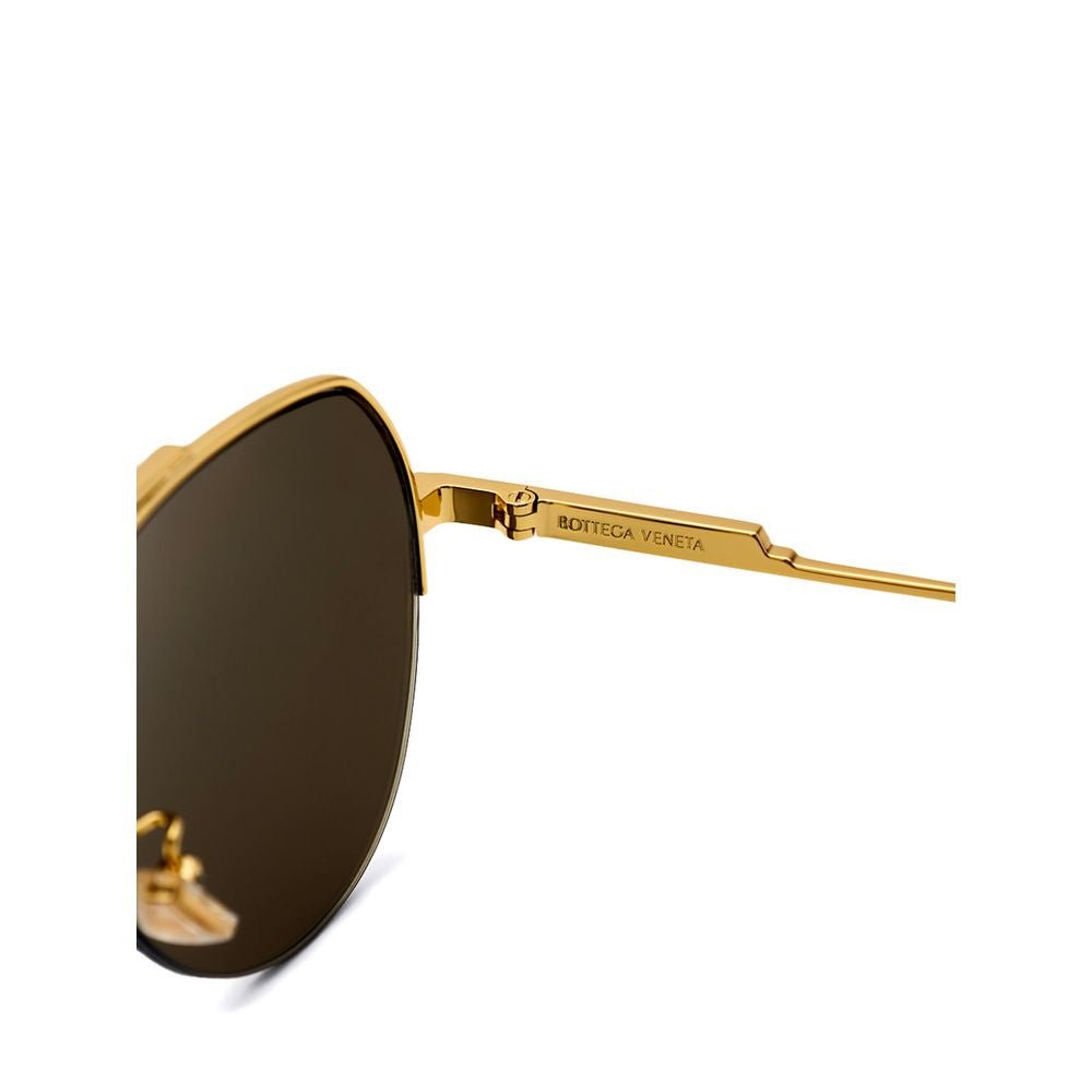 Bottega Veneta Gold Metal Sunglass - Beyzy Store - Bottega Veneta