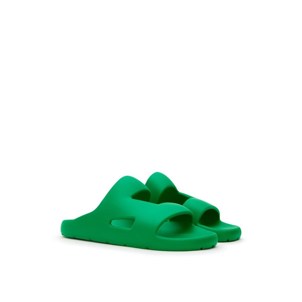 Bottega Veneta Green Cotton Slipper - Beyzy Store - Bottega Veneta
