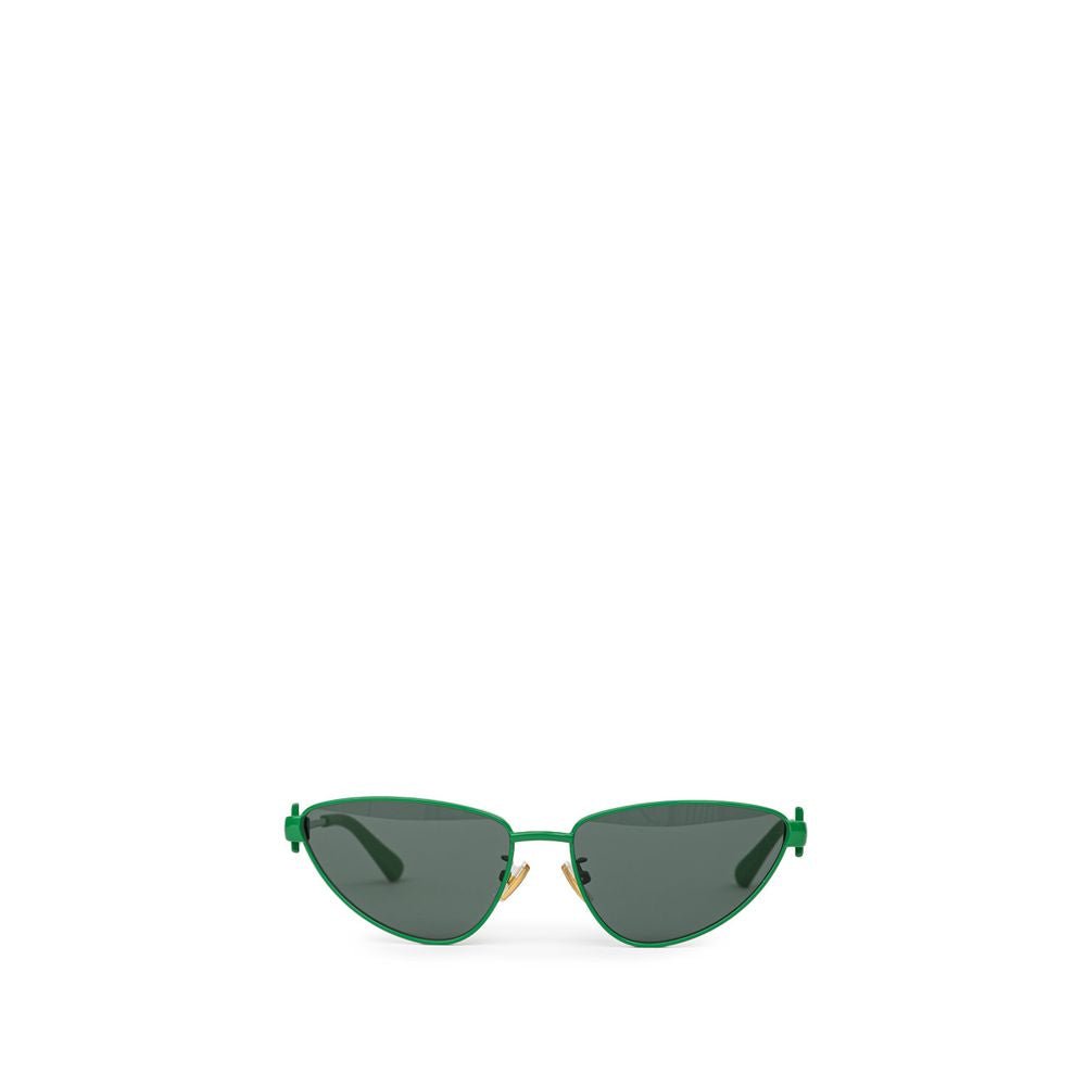 Bottega Veneta Green Metal Sunglass - Beyzy Store - Bottega Veneta