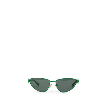 Bottega Veneta Green Metal Sunglass - Beyzy Store - Bottega Veneta