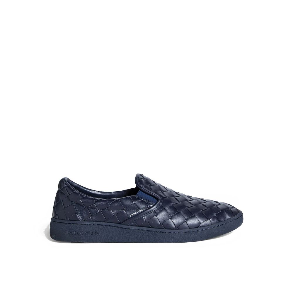 Bottega Veneta Intrecciato Leather Sneakers - Beyzy Store - Bottega Veneta