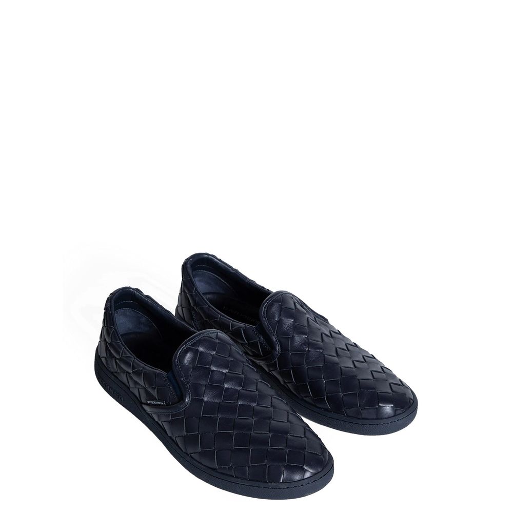 Bottega Veneta Intrecciato Leather Sneakers - Beyzy Store - Bottega Veneta