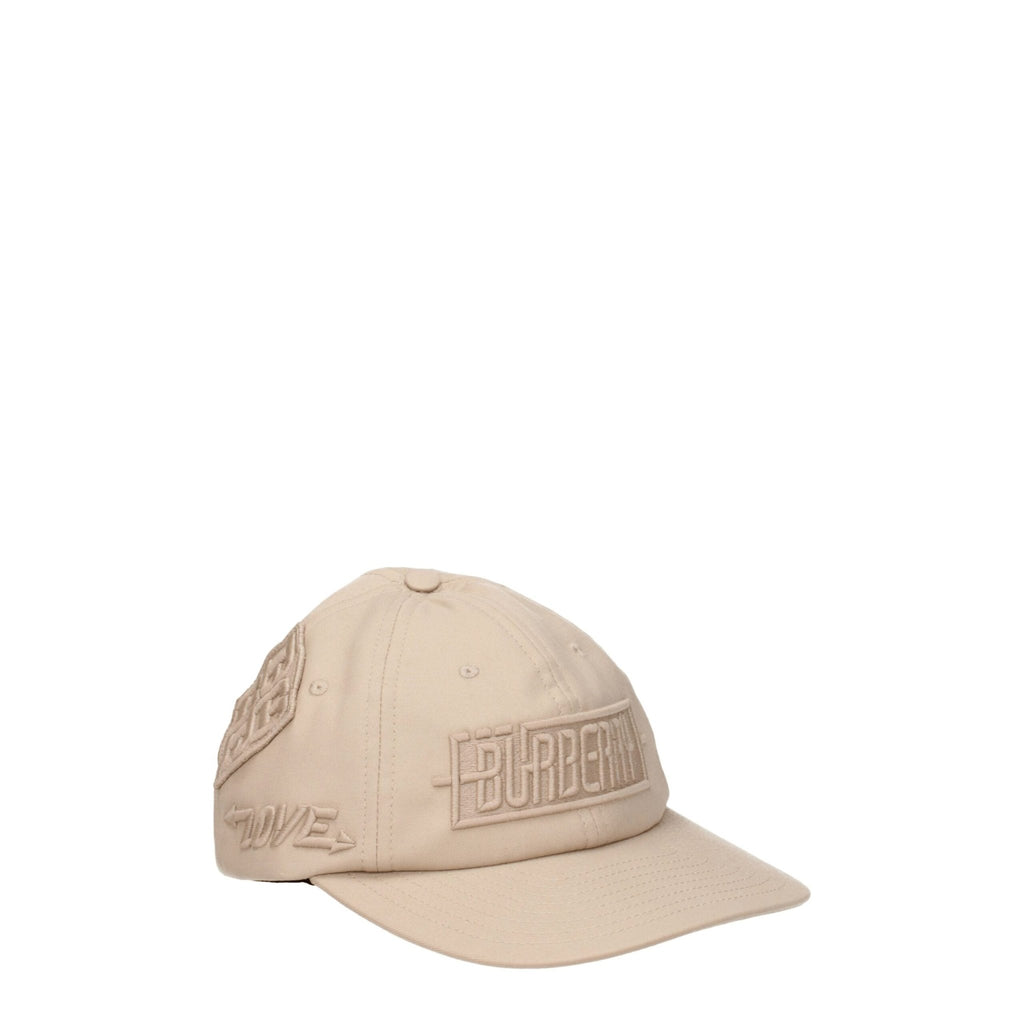 Burberry Beige Cotton Hat - Beyzy Store - Burberry