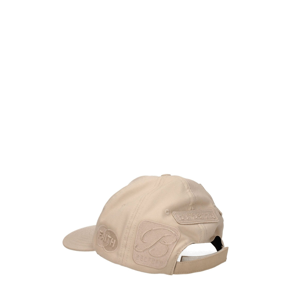 Burberry Beige Cotton Hat - Beyzy Store - Burberry
